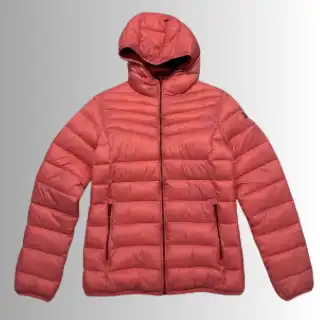 WOMAN JACHET FIX HOOD DESERT ROSE