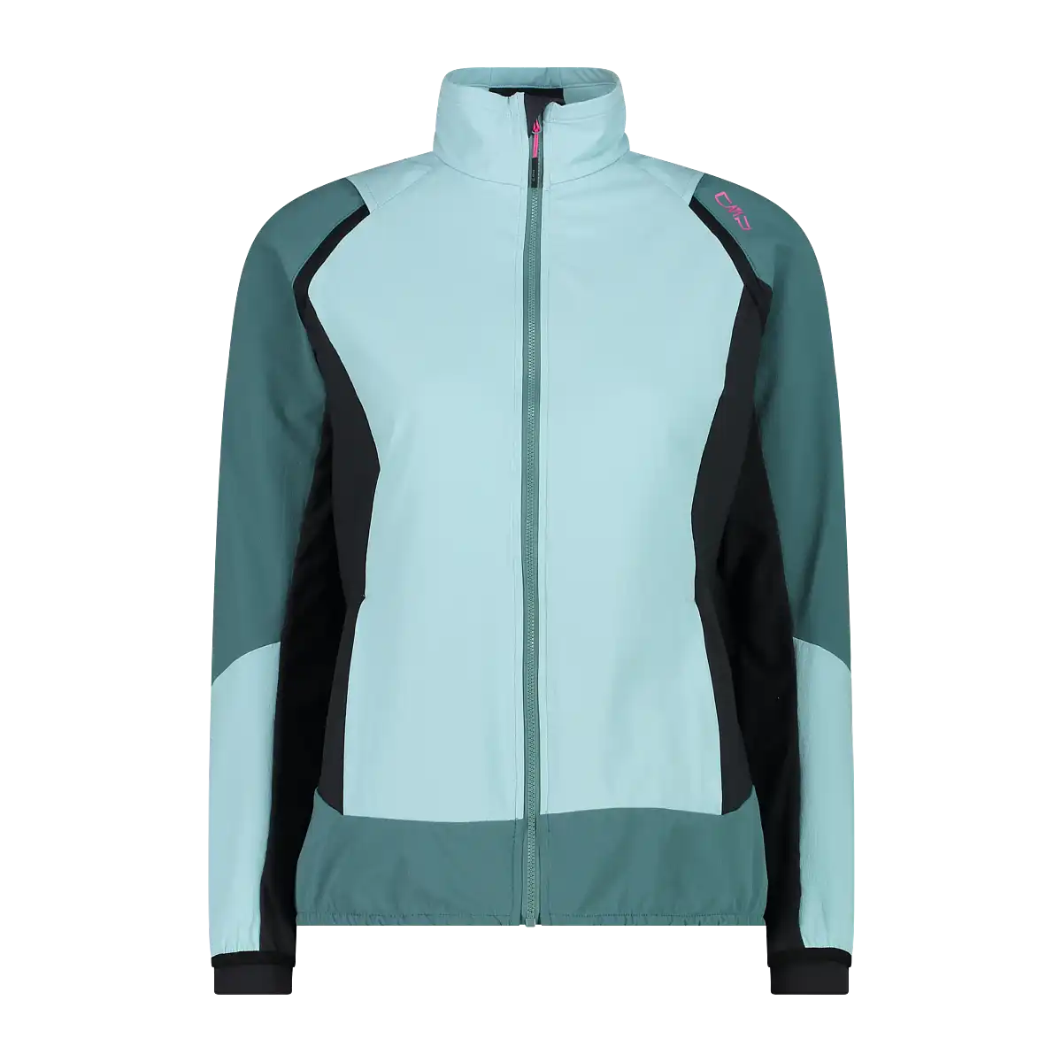 WOMAN JACKET HYBRID WITH DETAC