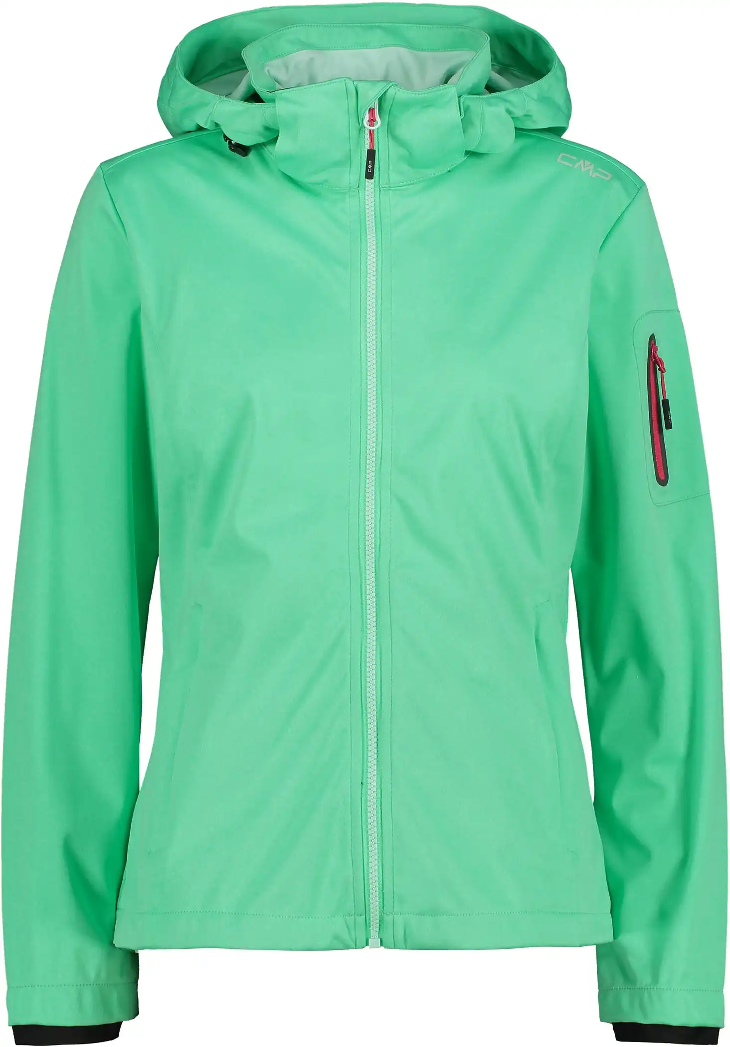WOMAN JACKET ZIP HOOD MENTA MEL. – Bild 2