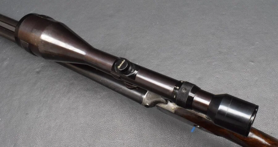 Drilling Sauer & Sohn, Kaliber 16/70 & 7x65R, ZF Hubertus 8×56 Abs.1, sehr gut – Bild 3