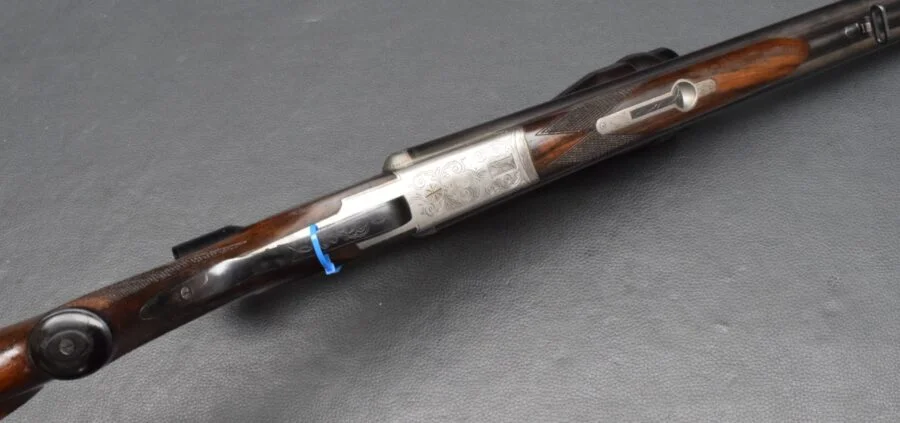 Drilling Sauer & Sohn, Kaliber 16/70 & 7x65R, ZF Hubertus 8×56 Abs.1, sehr gut – Bild 6