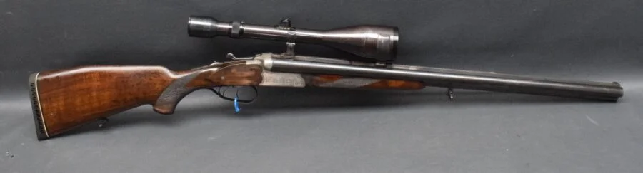 Drilling Sauer & Sohn, Kaliber 16/70 & 7x65R, ZF Hubertus 8×56 Abs.1, sehr gut – Bild 7