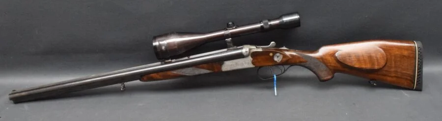 Drilling Sauer & Sohn, Kaliber 16/70 & 7x65R, ZF Hubertus 8×56 Abs.1, sehr gut – Bild 8