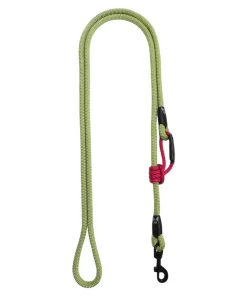 Stufenlos verstellbare, leichte Tau-Leine, 1,80m-2,60m, Durchmesser 8mm, avocado