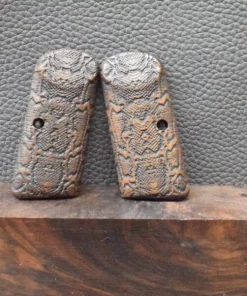 FN 1922 short, Modell, Schlangenhaut, Walnuss, Neuware zum Sonderpreis!