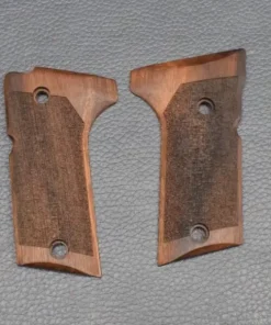 Beretta Modell 92 FS, Compact, Walnuss, glatte Oberfläche/Punziert, Befestigung von der Seite, Neuware zum Sonderpreis!