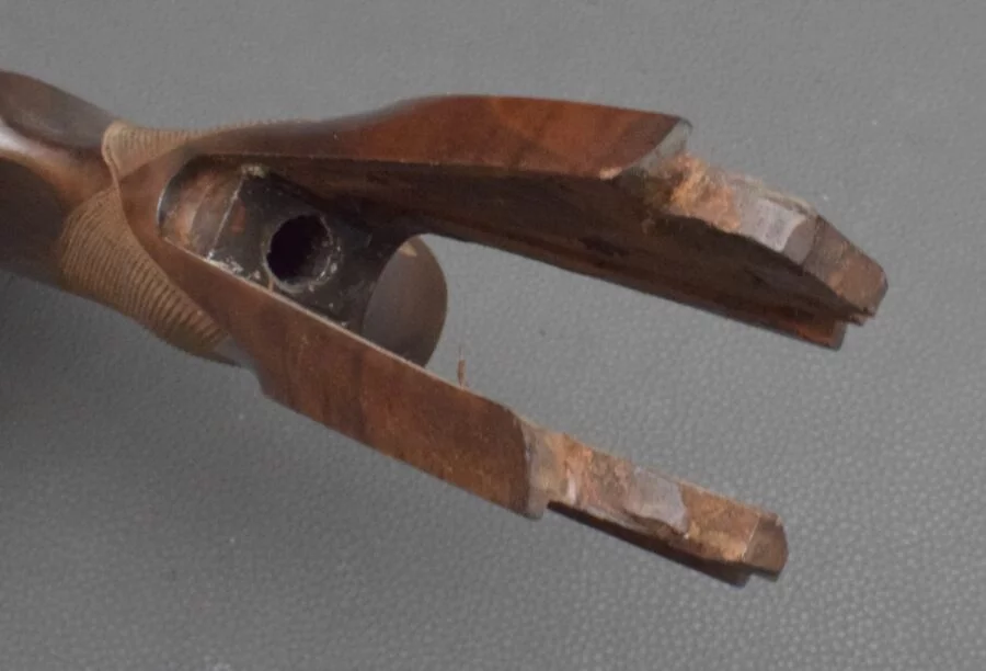 SKB 5000 Bockdoppelflinte, Orginal Hinterschaft, Neuware – Bild 9