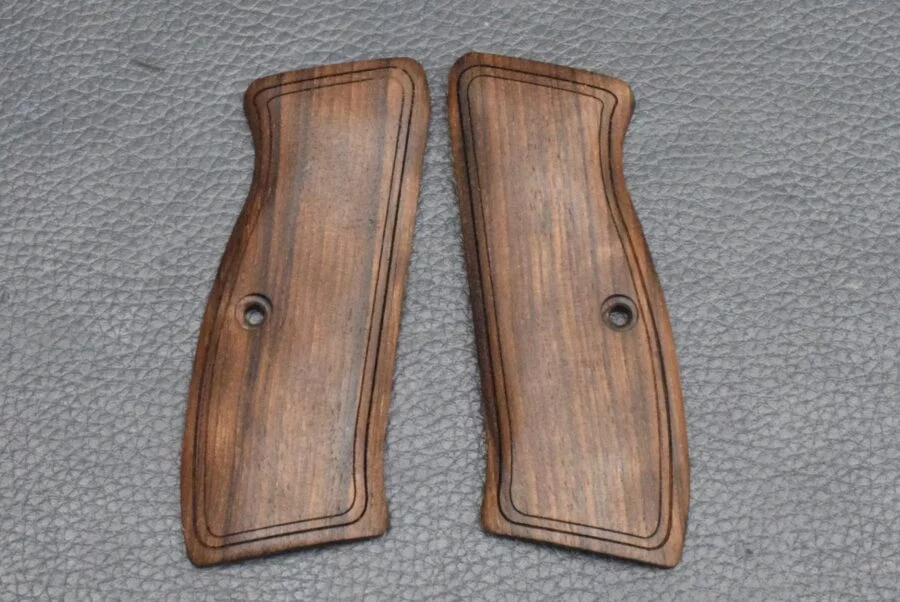 Brünner CZ 75/85 Holzgriffschalen, glatt, Neuware