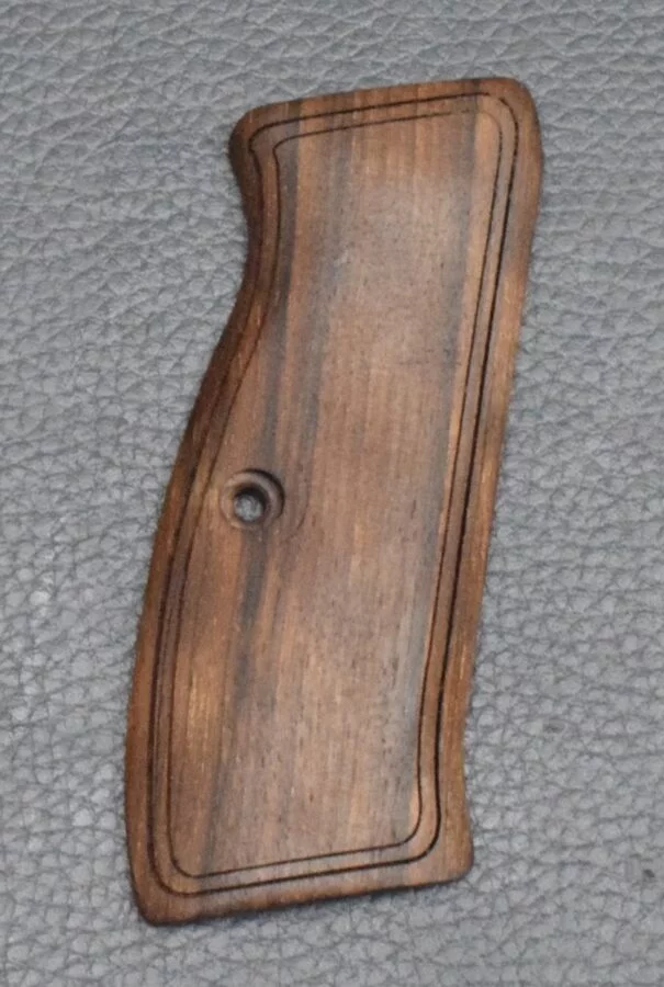 Brünner CZ 75/85 Holzgriffschalen, glatt, Neuware – Bild 5