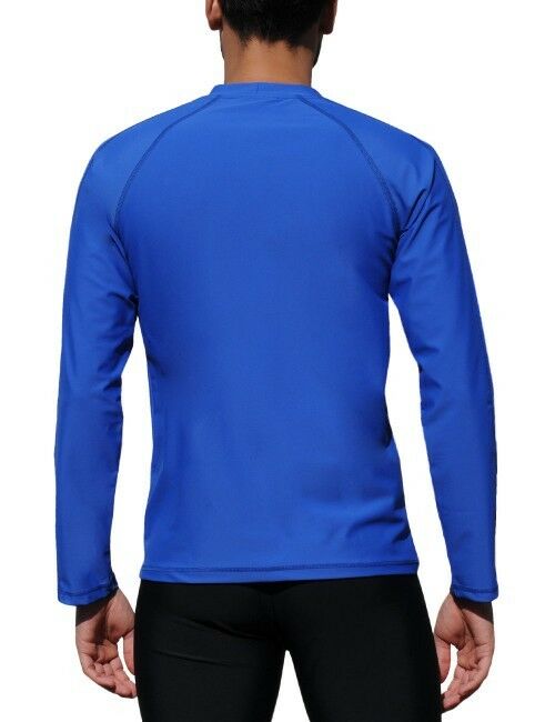 iQ UV 300 Shirt Loose Fit Men Longsleeve Herren M-4XL dark blue blau Langarm Neu – Bild 4