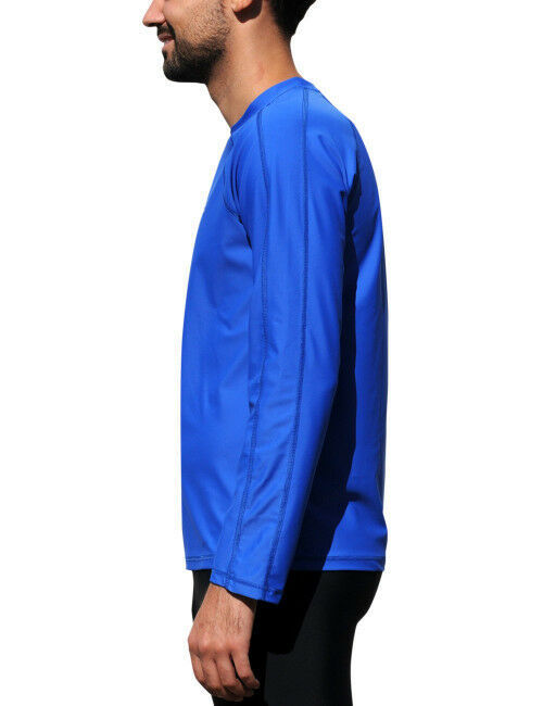 iQ UV 300 Shirt Loose Fit Men Longsleeve Herren M-4XL dark blue blau Langarm Neu – Bild 5