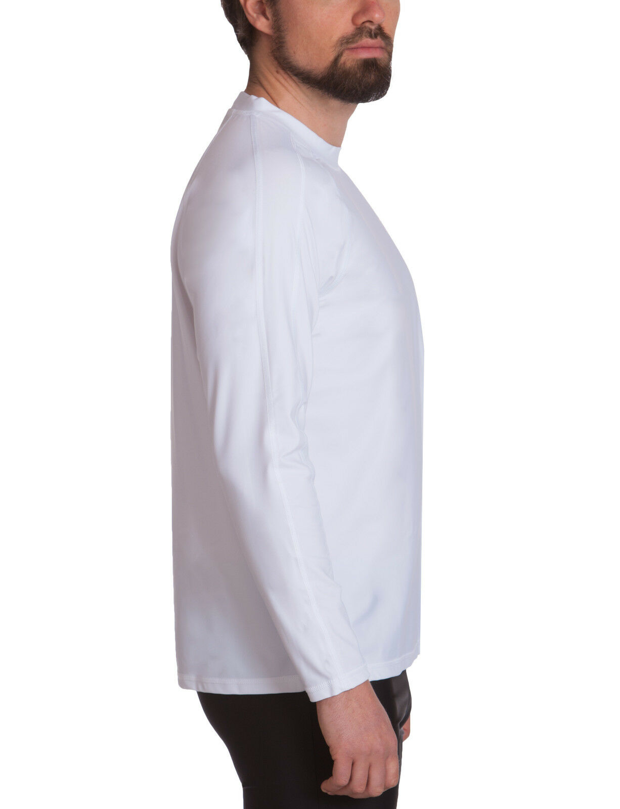 iQ UV 300 Shirt Loose Fit Men Longsleeve Herren S M – 4XL white weiß Langarm Neu – Bild 5