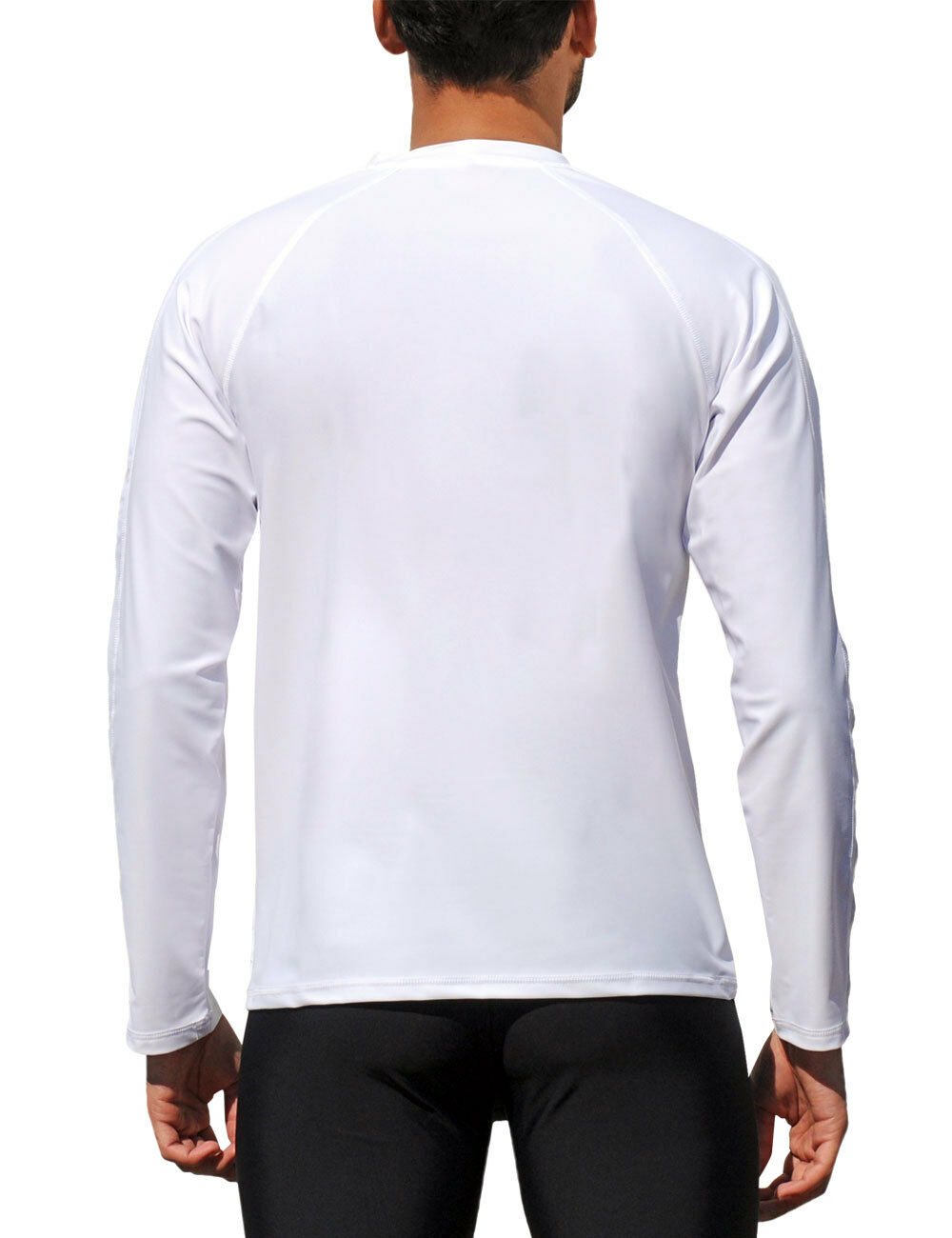 iQ UV 300 Shirt Loose Fit Men Longsleeve Herren S M – 4XL white weiß Langarm Neu – Bild 6