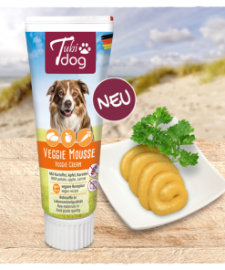 Tubidog Veggie Mousse, vegan, mit „1-Dreh-Soft-Verschluss“ (Premium Qualität)