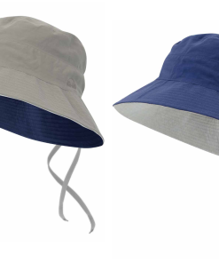 iQ UV Sonnenhut Wendehut grau blau Damen LSF 50+ Schutz super leicht atmungsaktiv Neu