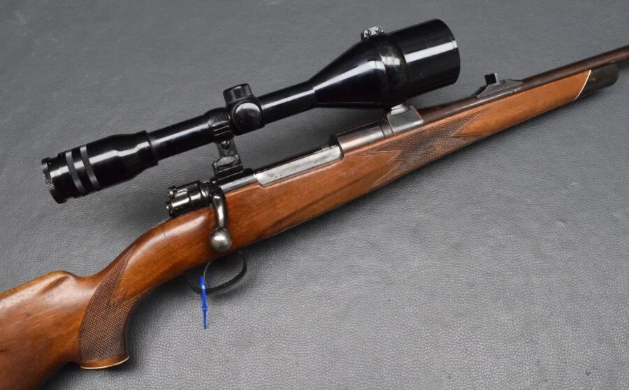 AKAH, Repetierbüchse Jagdrepetierer, Modell 98er, Kaliber 7×64, mit ZF Hunter 8×56 Abs.1, gebraucht – Bild 4