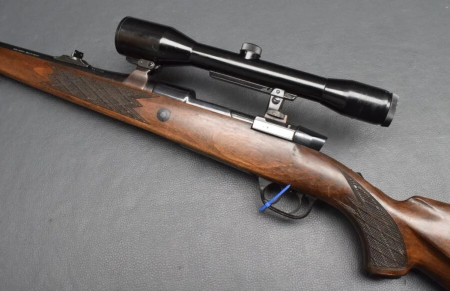 Jagdrepetierer AKAH Modell Saturn, Kaliber 30-06Spring, Stecher, ZF 6×42 Abs.1, gebraucht – Bild 2