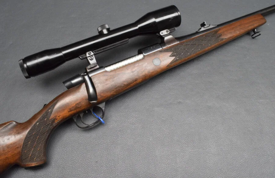 Jagdrepetierer AKAH Modell Saturn, Kaliber 30-06Spring, Stecher, ZF 6×42 Abs.1, gebraucht – Bild 5