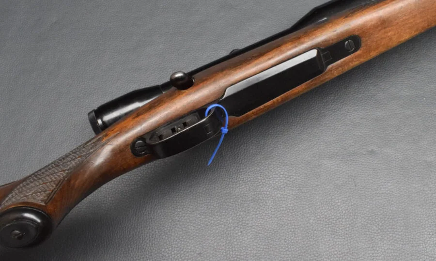 Jagdrepetierer AKAH Modell Saturn, Kaliber 30-06Spring, Stecher, ZF 6×42 Abs.1, gebraucht – Bild 6