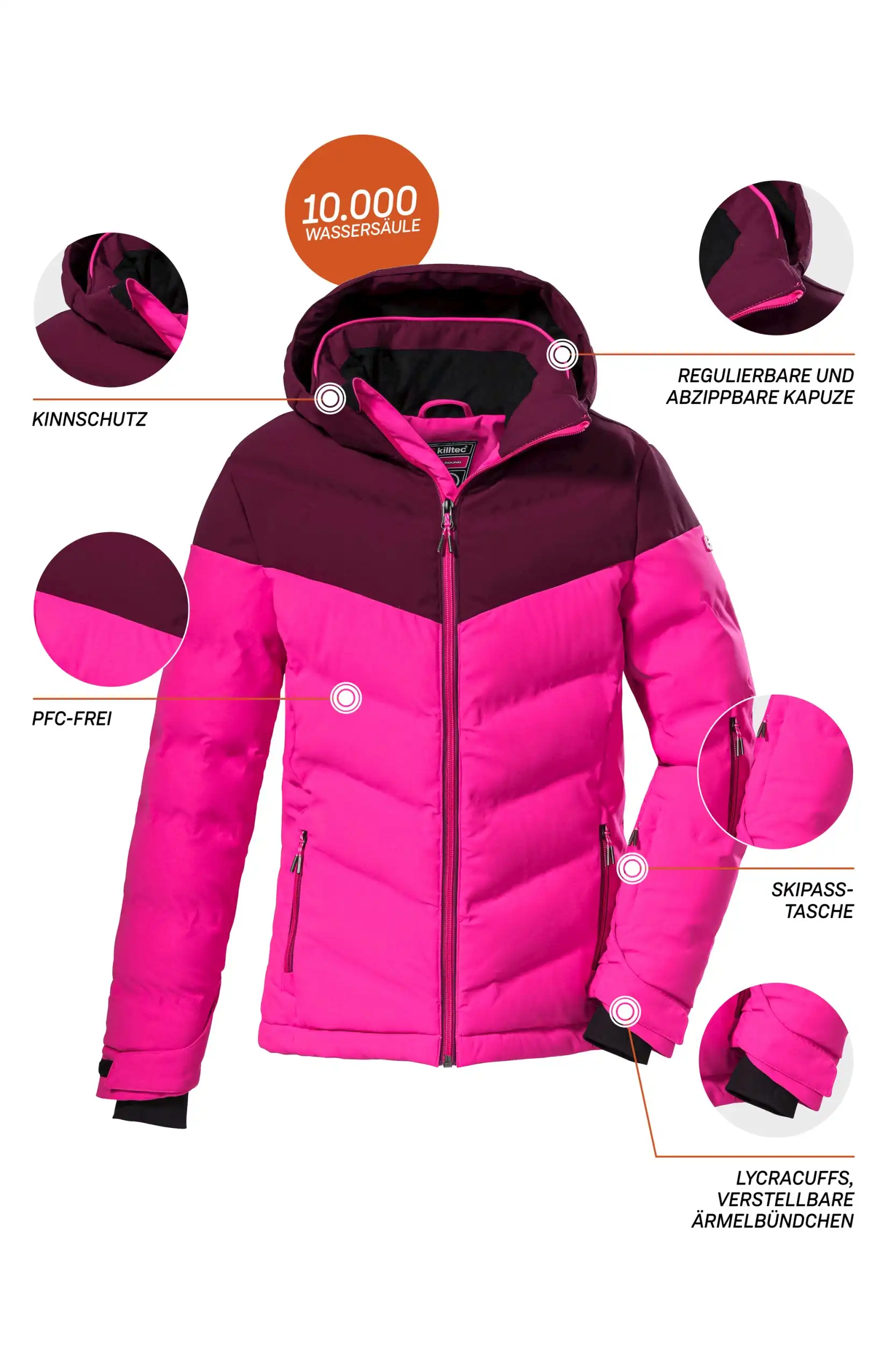 KSW 3 WMN LS SHRT dunkel t rkis – Bild 7