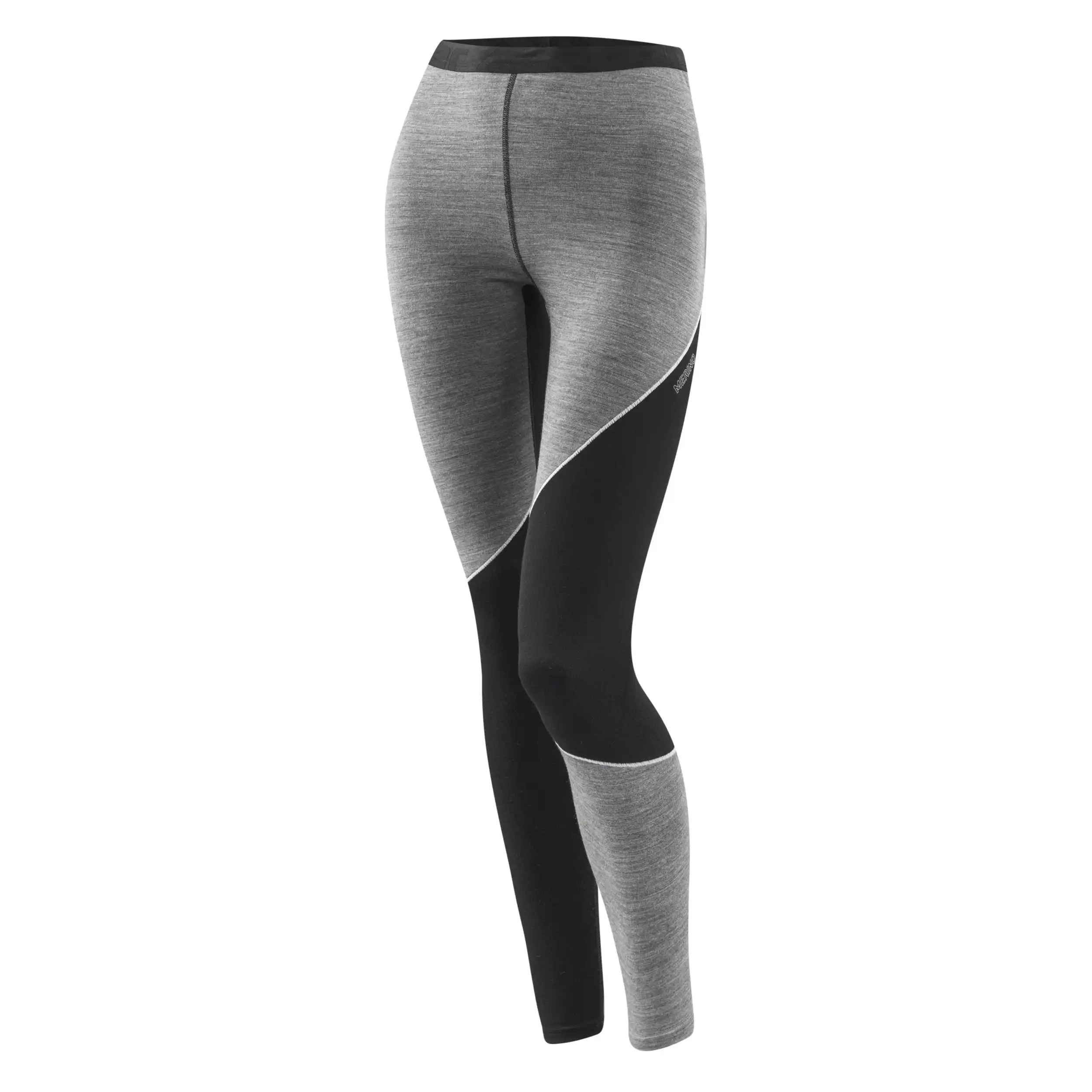 W LONG UNDERPANTS TRANSTEX ME BLACK/GREY MELANGE – Bild 2