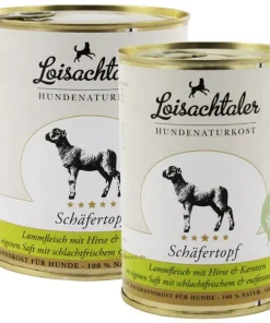 Loisachtaler Schäfertopf, Lammfleisch mit Karotten und Hirse, ohne synthetische Zusätze (400g, 800g)