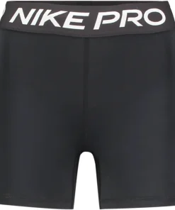 NIKE PRO 365 WOMEN'S 5″ SHORTS BLACK/WHITE
