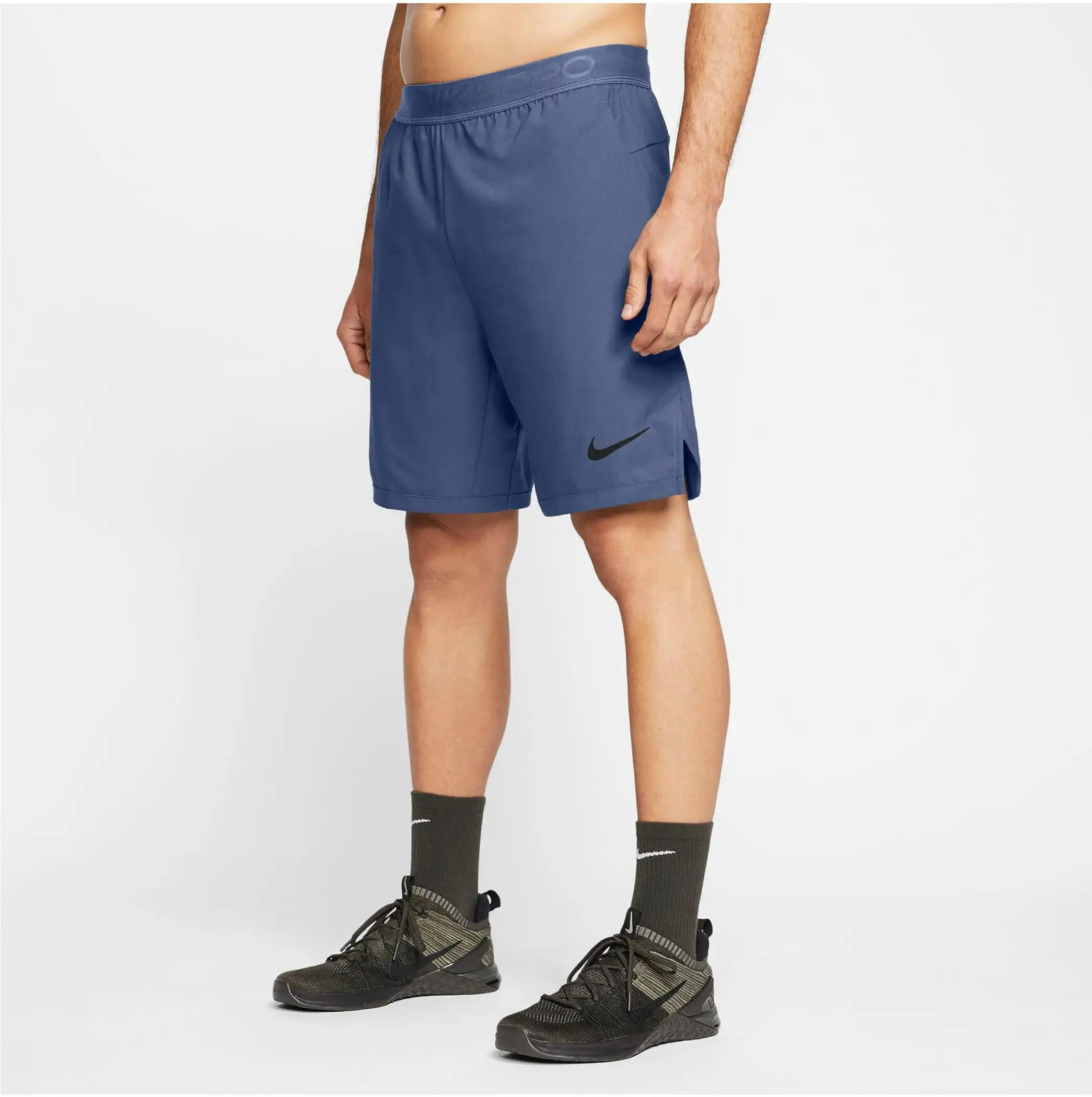 NIKE PRO FLEX MEN'S SHORTS MYSTIC NAVY/BLACK – Bild 6