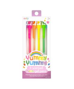 OOLY – Gelstifte Neon „Yummy Yummy“, 6er Set