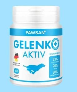PAWSAN® Gelenktabletten (Teufelskralle, MSM, Hyaluron, Ananaskonzentrat, Weihrauch) | Gelenk-, Sehen,- & Knochenschutz für Hunde