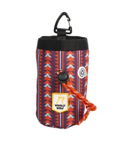 Woolly Wolf Snackbeutel, 100% recyceltes Polyester, mit Hüftgurtband „Polarnacht“