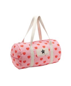 Ratatam – Bowling Tasche „HEARTS“, pink