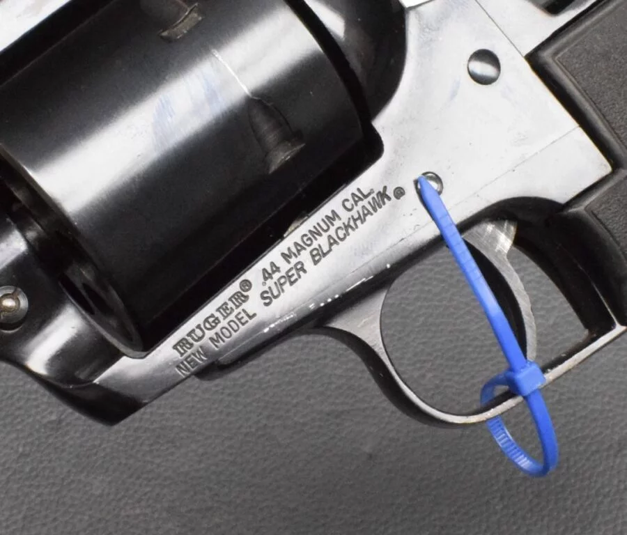 Ruger Super Blackhawk Revolver, Kaliber 44 Magnum, 7,5″, brüniert, sehr gut – Bild 6