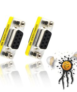 RS232 UART seriell Adapter DB9 female to female