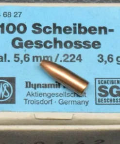 224, RWS Bullets, 5,6mm, 3,6g/55gr, 100 Stück, zum Sonderpreis