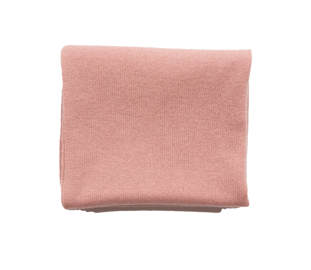 Papa Lobster – Schal Damen/Teens, ‚SASKIA‘, altrosa, Kaschmir – Bild 5