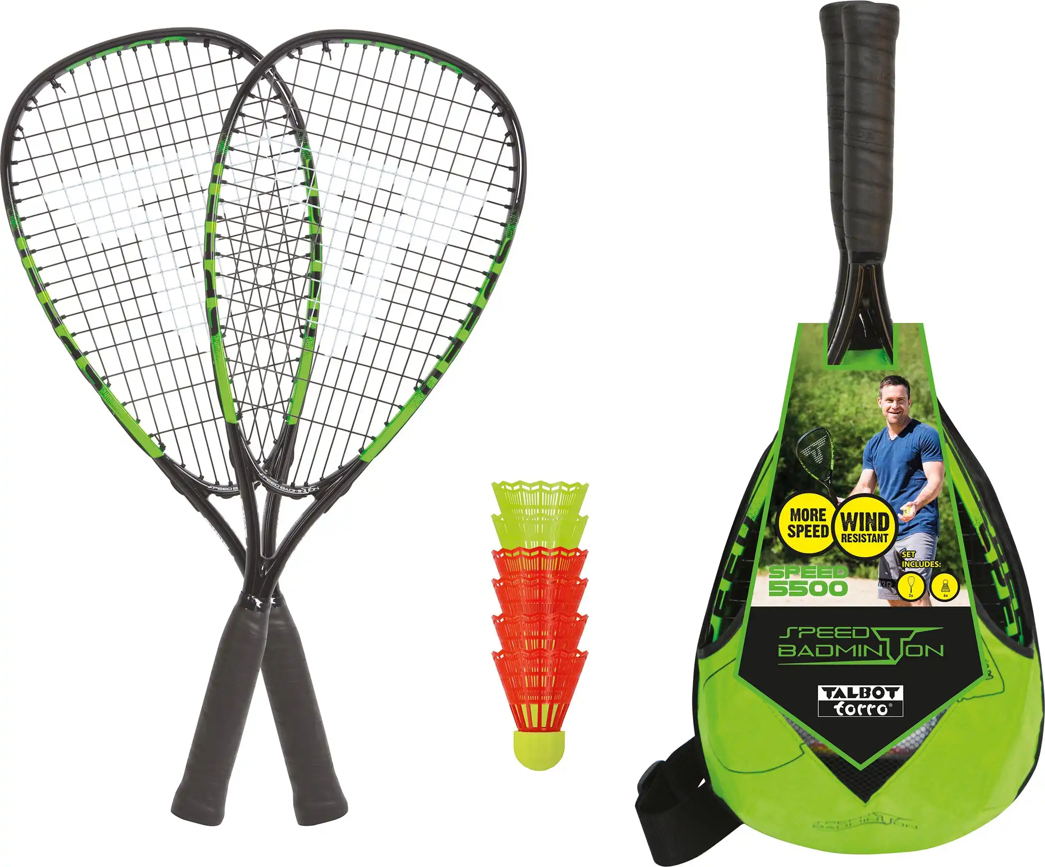 Speedbadminton Set SPEED 5500 Keine Farbe – Bild 2