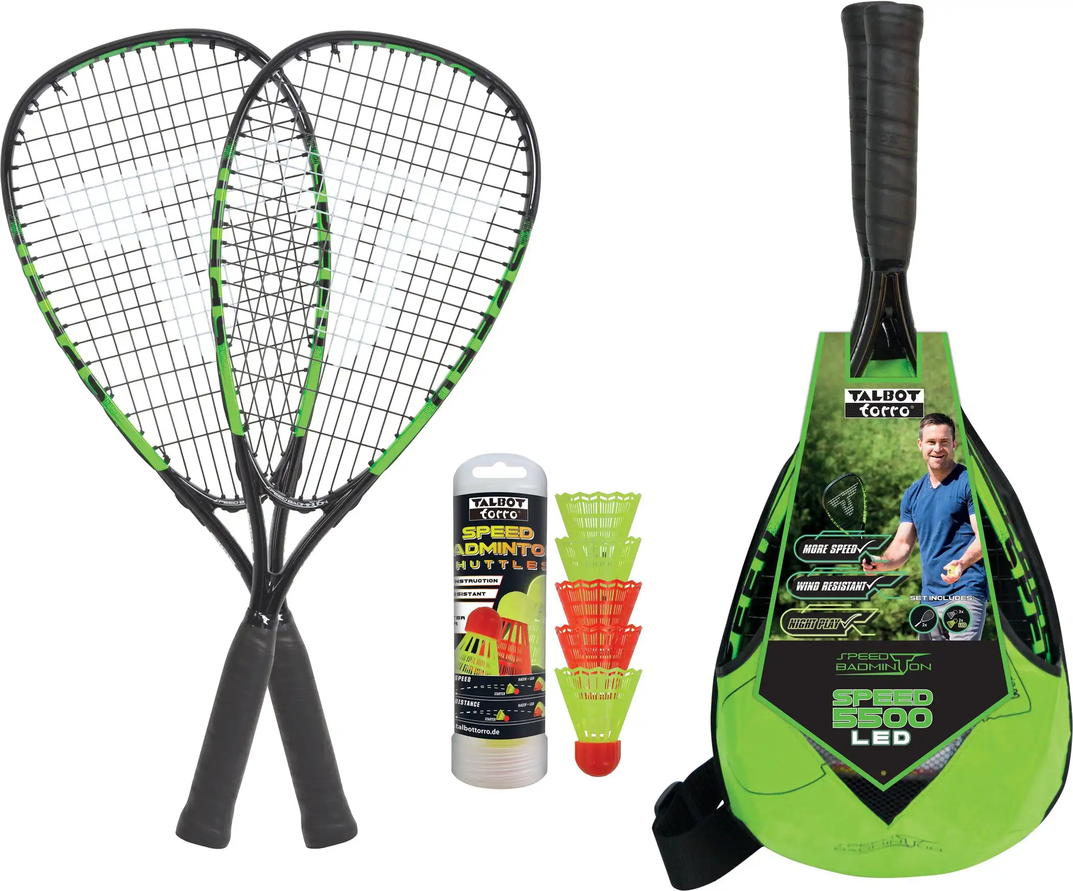 Speedbadminton Set SPEED 5500 Keine Farbe – Bild 3