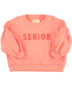 PiuPiuChick – Sweatshirt „SEÑOR“, Pink, Biobaumwolle