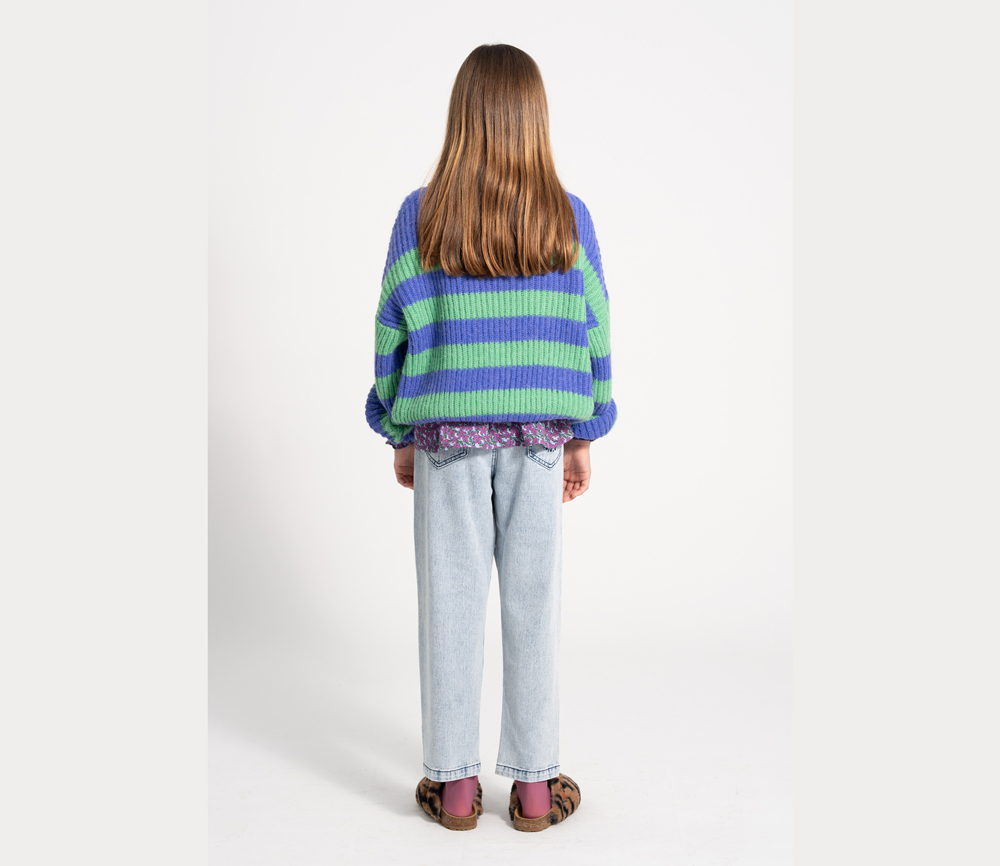 PiuPiuChick – Mom Jeans, washed blue denim – Bild 4