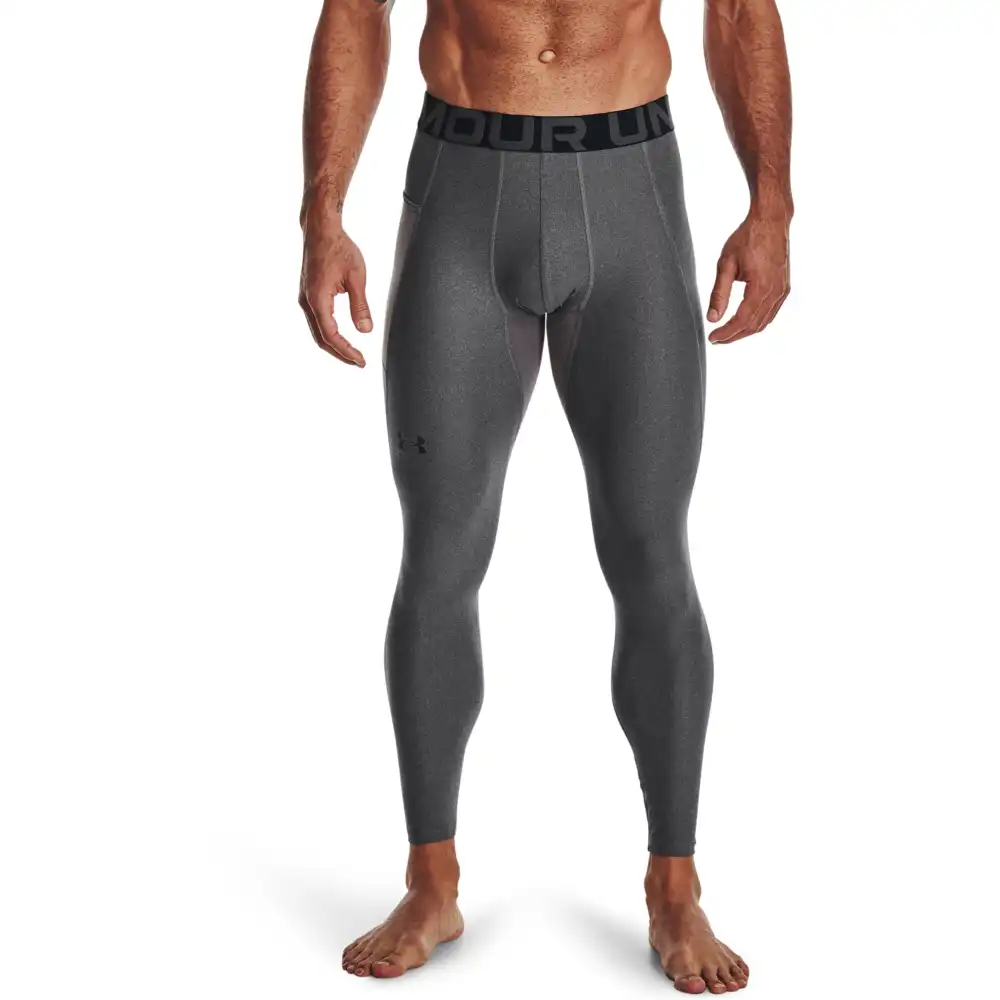 UA HG Armour Leggings-BLK Carbon Heather – Bild 5