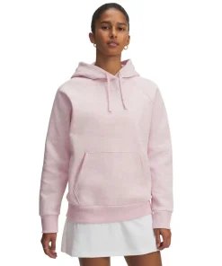 UA Rival Fleece Hoodie-PNK