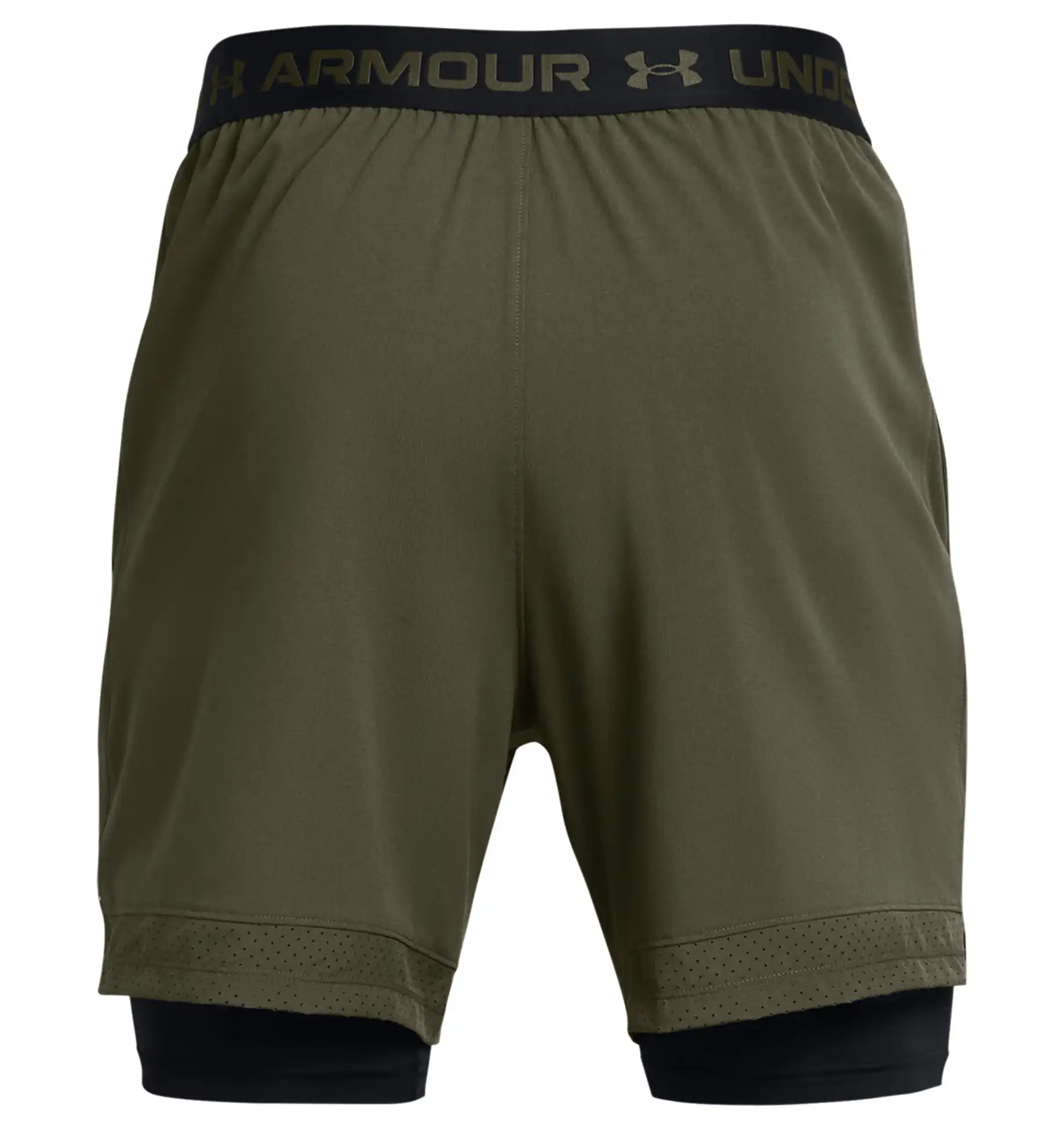 UA Vanish Woven 2in1 Sts-GRN – Bild 3