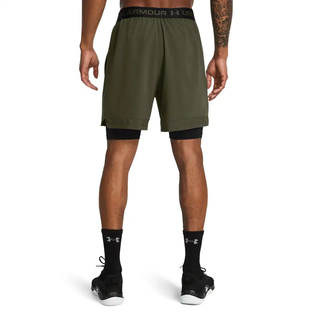 UA Vanish Woven 2in1 Sts-GRN – Bild 4