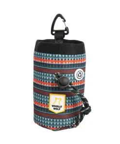 Woolly Wolf Snackbeutel, 100% recyceltes Polyester, mit Hüftgurtband „Woodland“